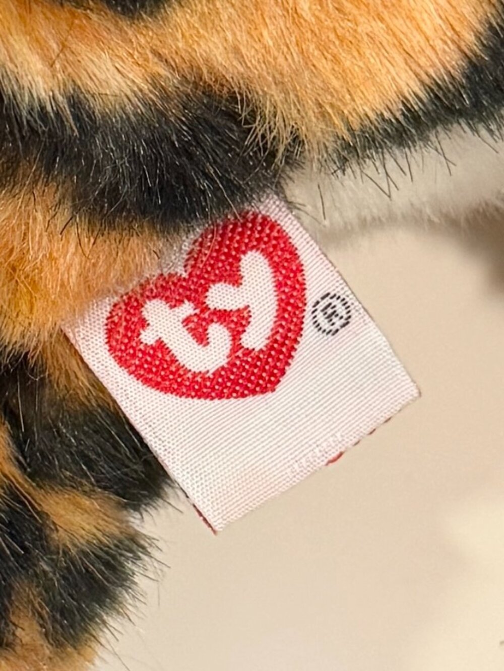 2001 TY Classics Tiger ("Growl") - Large Beanie Baby Plush - Picture 5 of 5